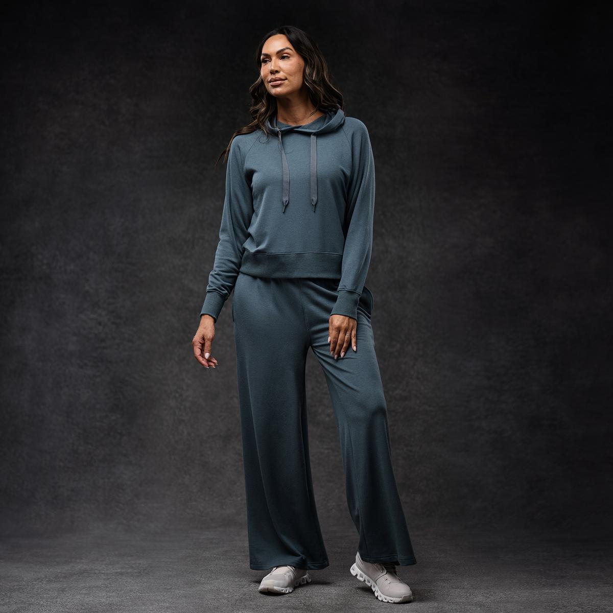 Spruce Women's Essential Hoodie + Wide-leg pant Set