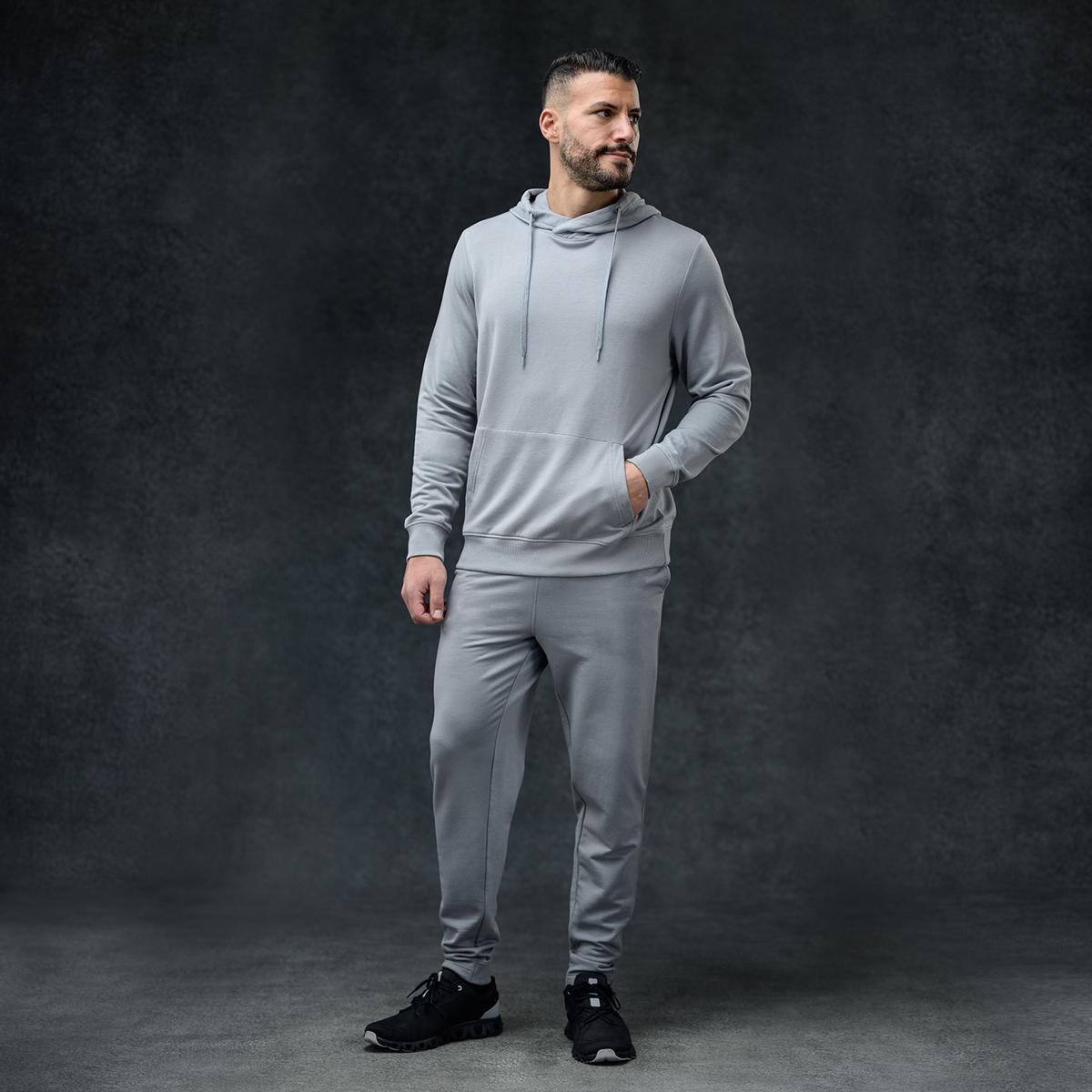 Smoke Men's Essential Hoodie + Jogger Set