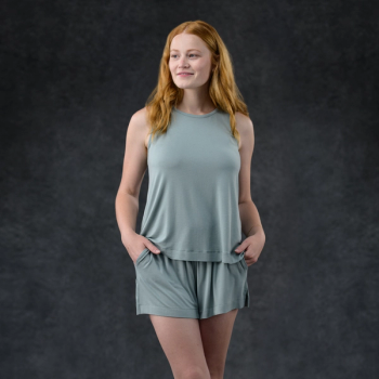 Mist Women's Sleep Short + Tank