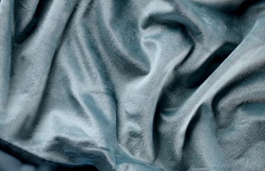 Ocean Bamboo + Minky Removable Cover detail