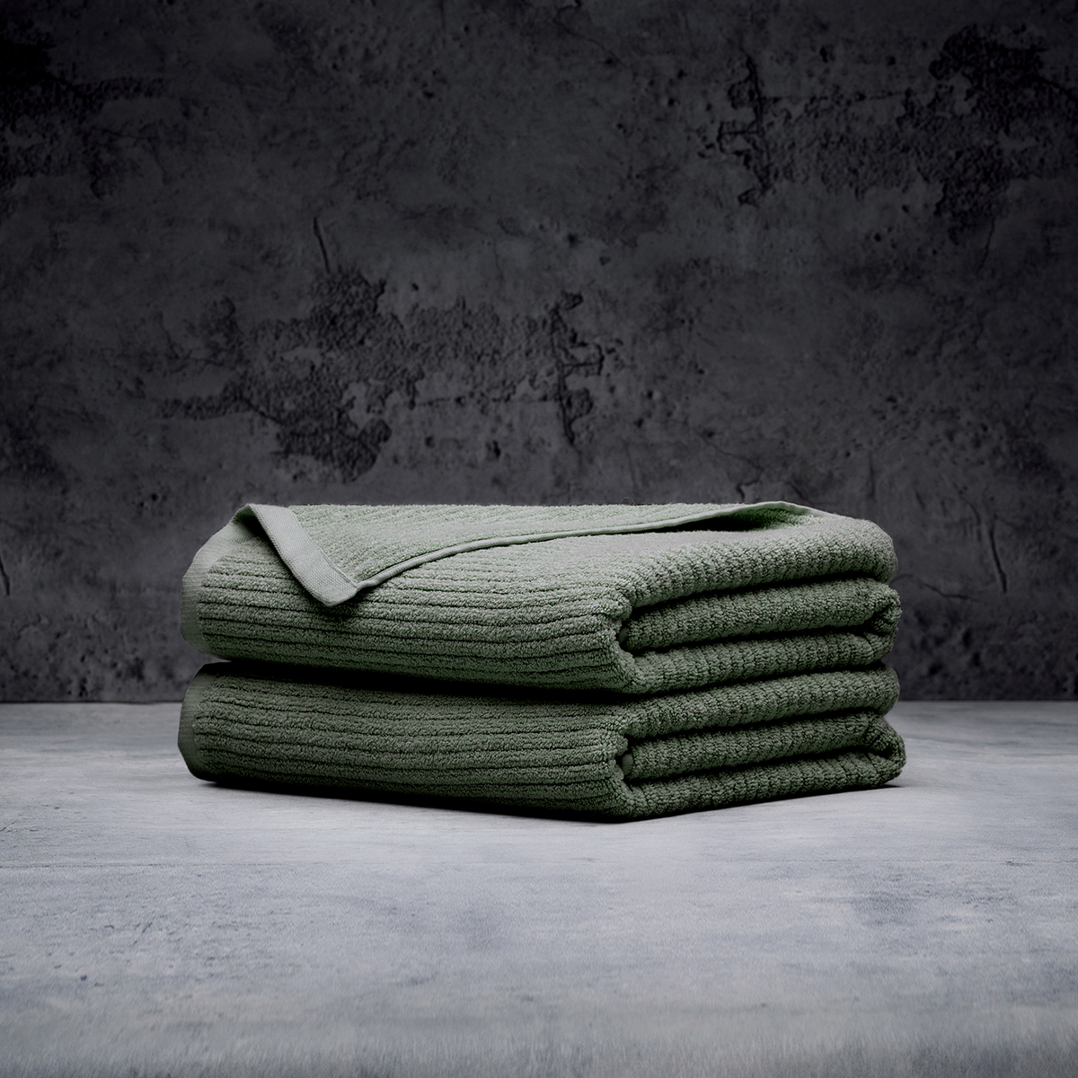 Moss Plush Performance Towel Set
