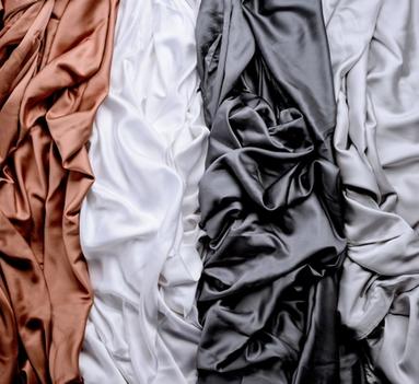 Close-up of bamboo viscose duvet cover, soft and durable