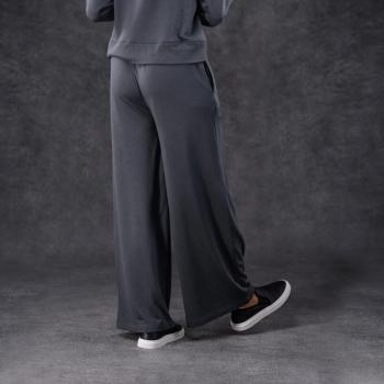 Charcoal Women's Essential Wide-Leg Pant