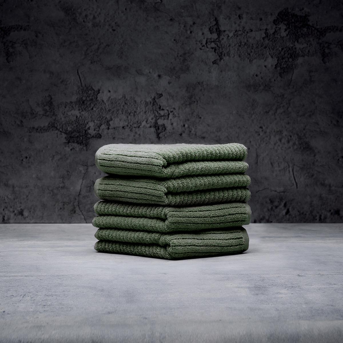Moss Plush Performance Towel Set