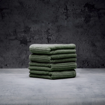 Moss Plush Performance Towel Set