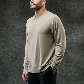 Bone Men's Essential Crew