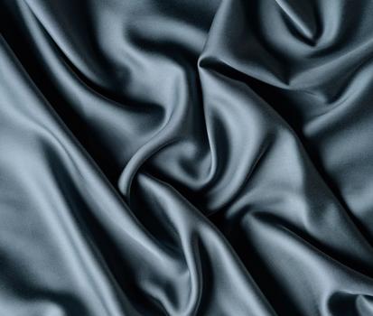 Close-up detail of the fabric in the color ocean