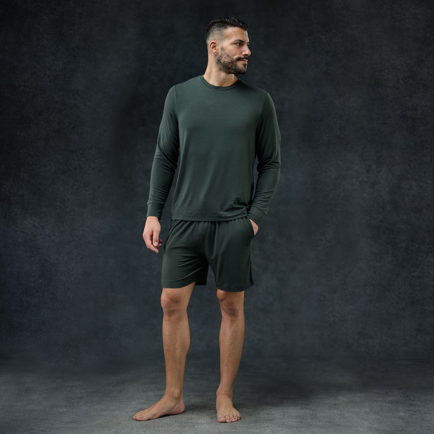 Evergreen Men's Sleep Short + Shirt