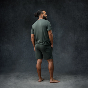 Evergreen Men's Sleep Short + Tee