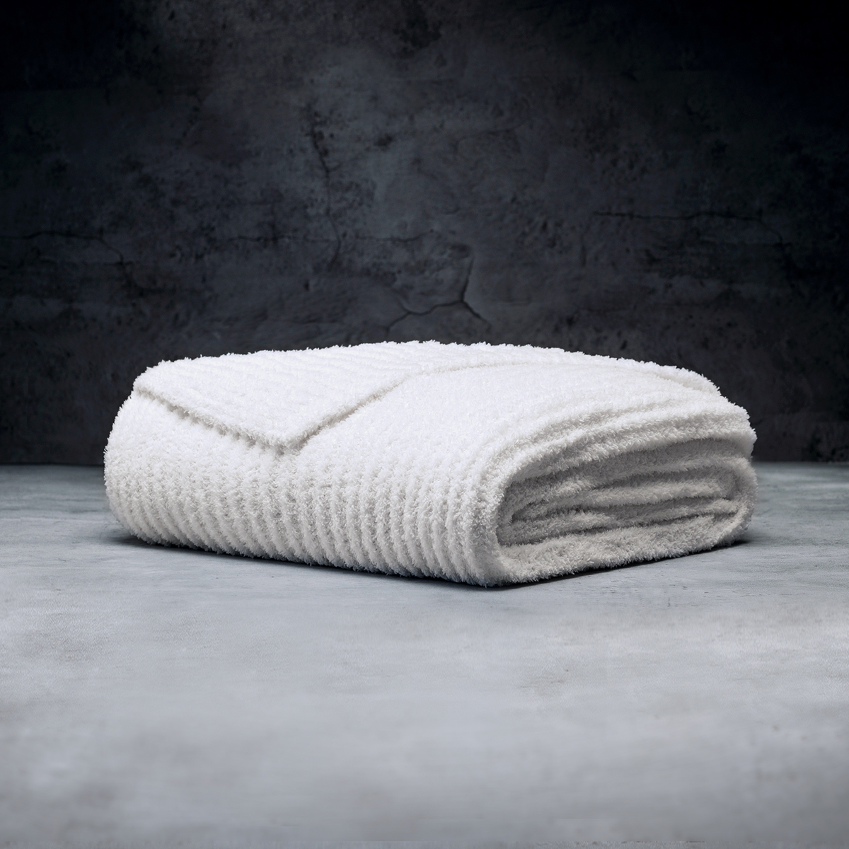 Ivory Ultra Plush Throw