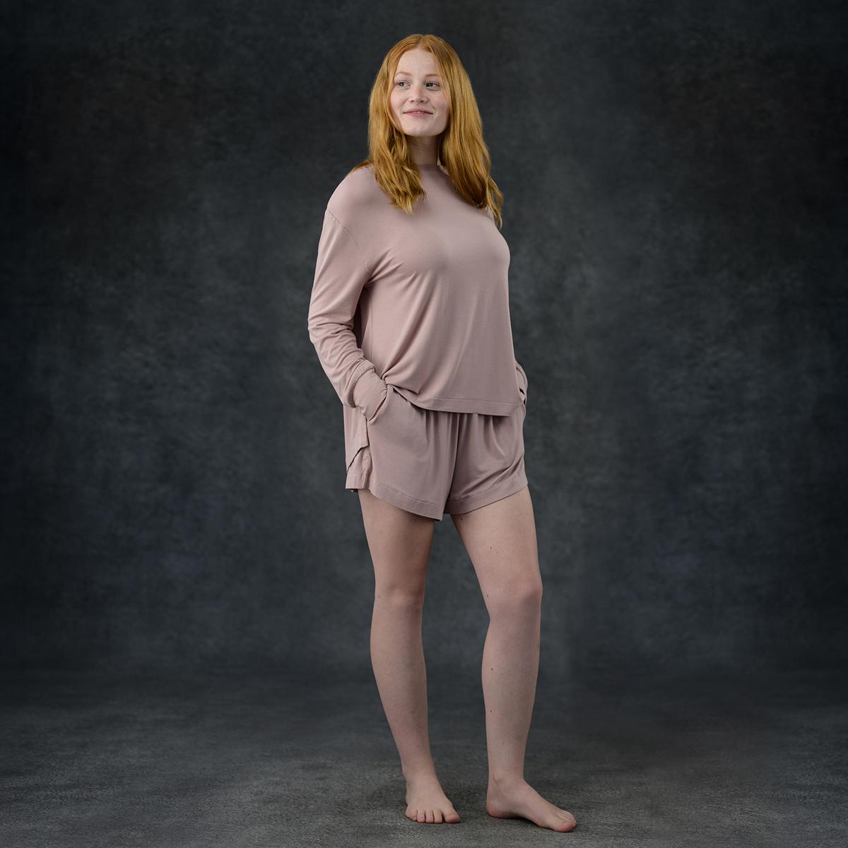 Peony Women’s Sleep Short + Shirt
