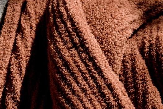Clay Ultra Plush Throw detail