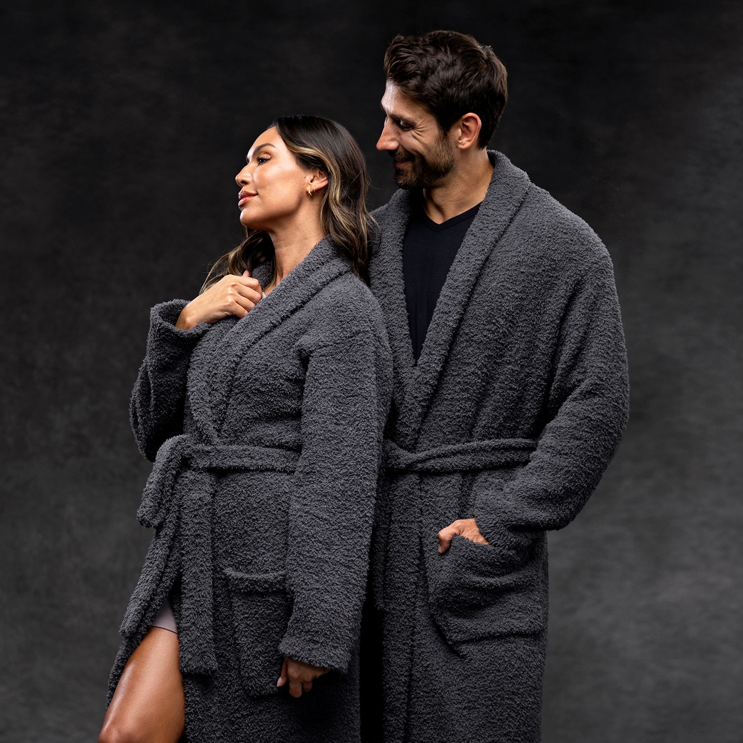 Charcoal Ultra Plush Robe