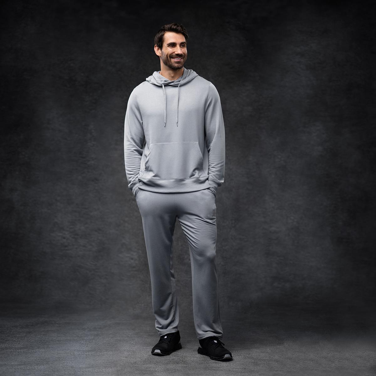 Smoke Men's Essential Hoodie + Relaxed Pant Set