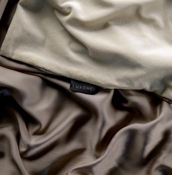 Dune + Truffle Bamboo + Minky Removable Cover detail