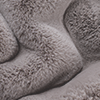 Fog Faux Fur Blanket