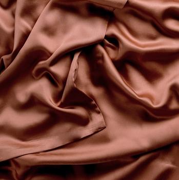Terracotta Bamboo Duvet Cover detail