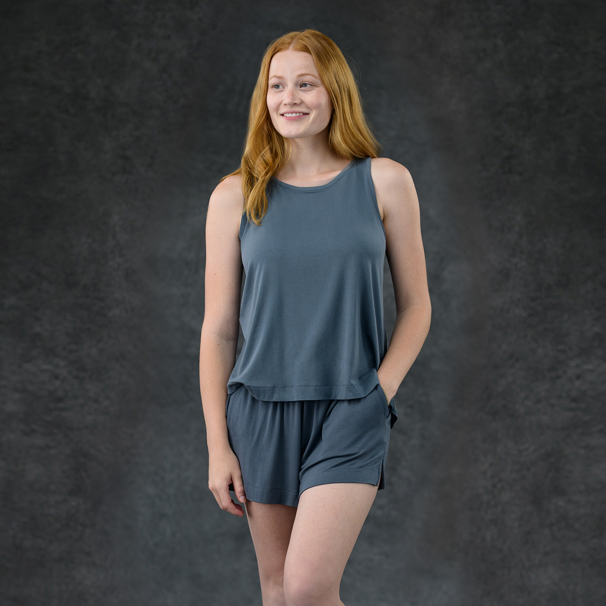 Dusk Women's Sleep Short + Tank
