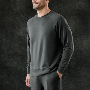 Charcoal Men's Essential Crew