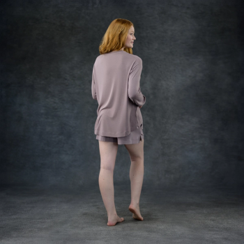 Lilac Women's Sleep Short + Shirt