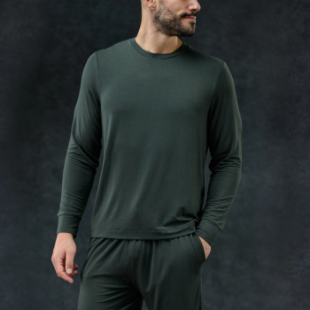 Evergreen Men's Sleep Shirt