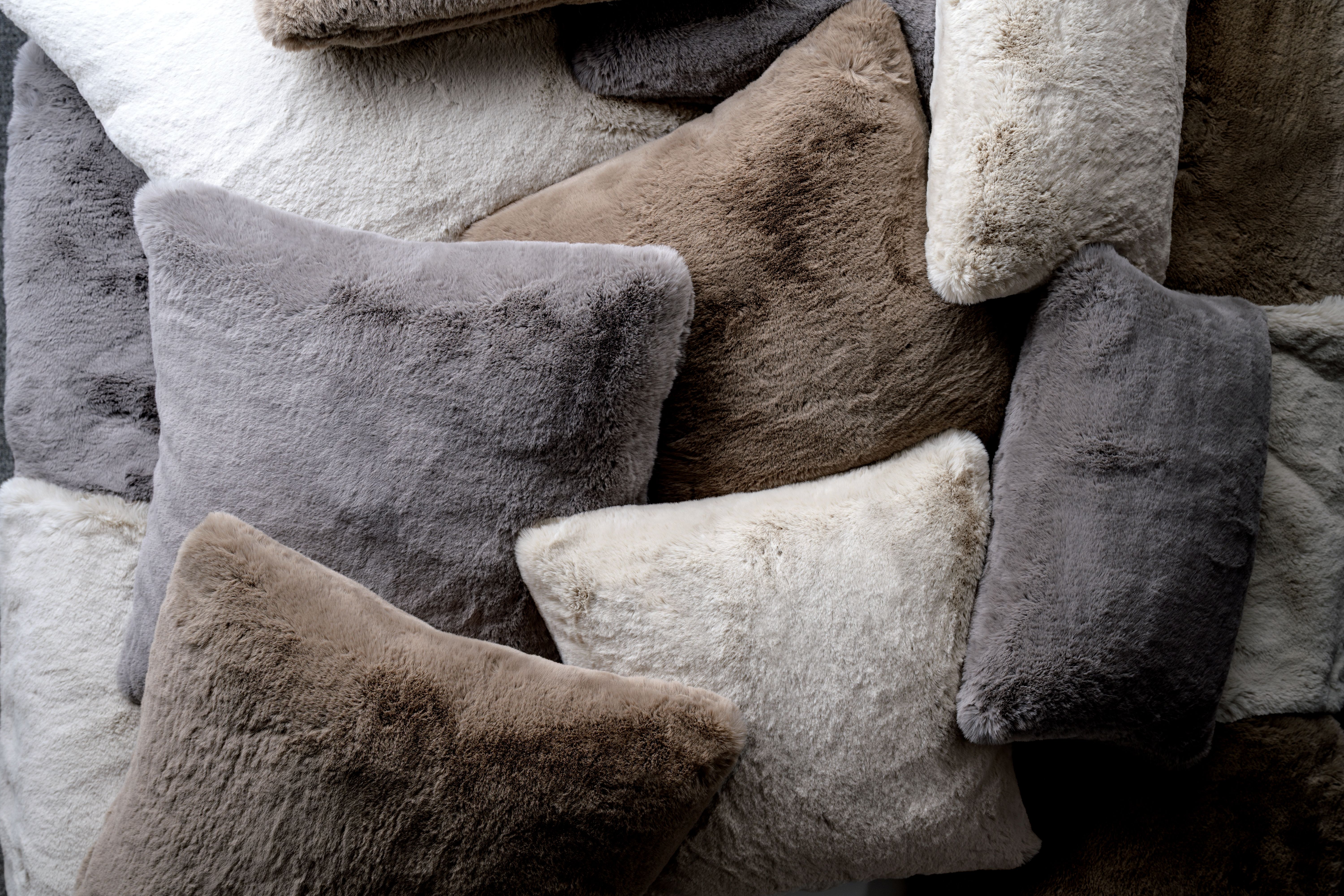 A Faux Fur wonderland, featuring the Faux Fur Pillow