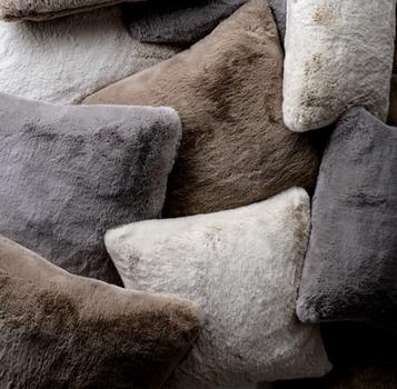 A Faux Fur wonderland, featuring the Faux Fur Pillow