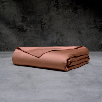 Terracotta Bamboo Duvet Cover