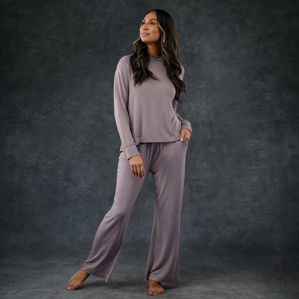 Lilac Women’s Sleep Pant + Shirt