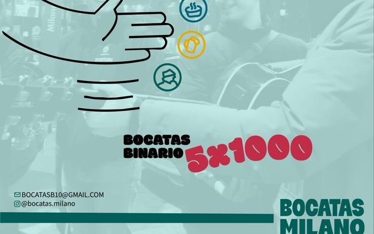 Dona il tuo 5×1000 a Bocatas Binario 10