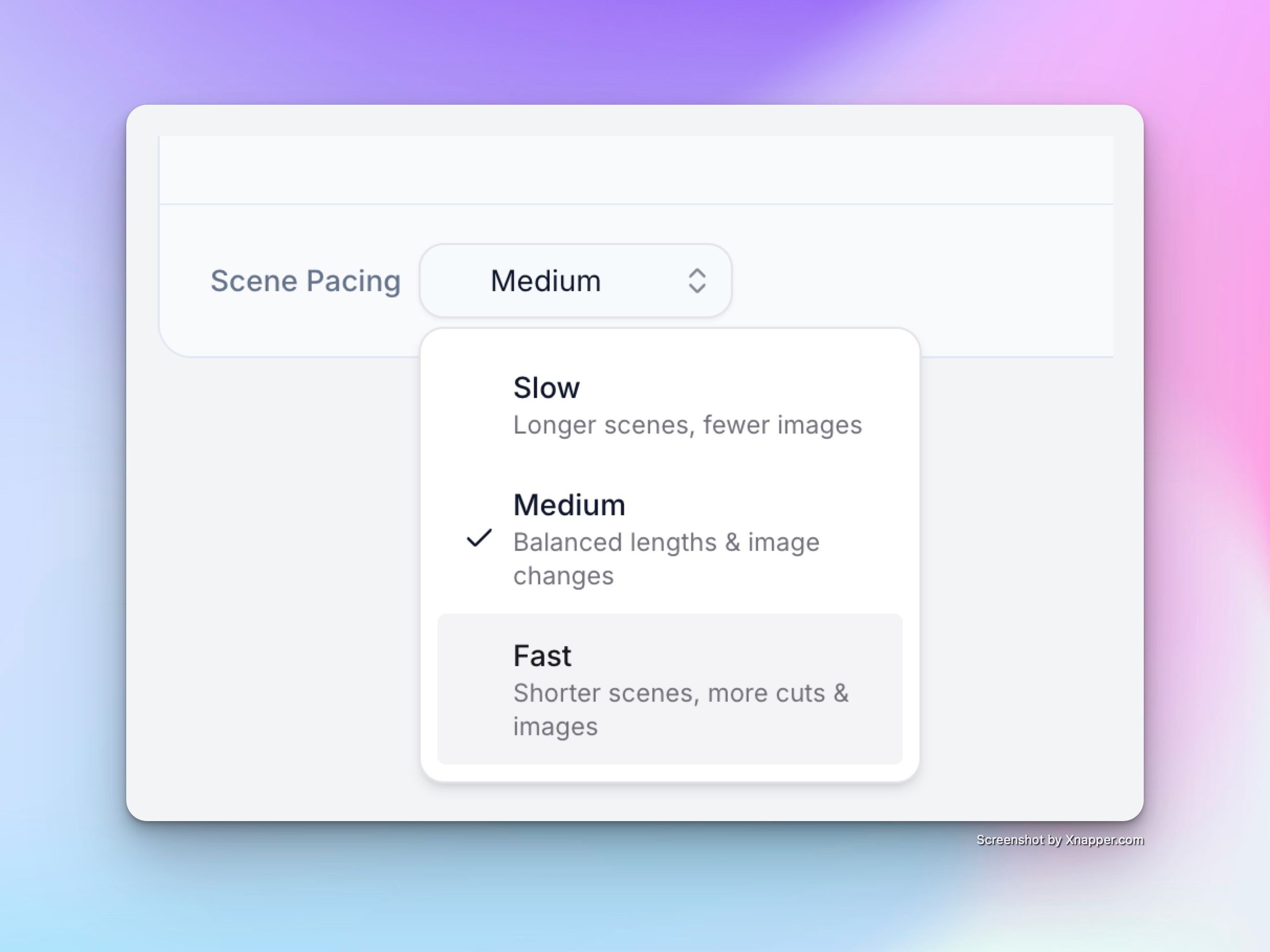 frameloop-scene-pacing-options