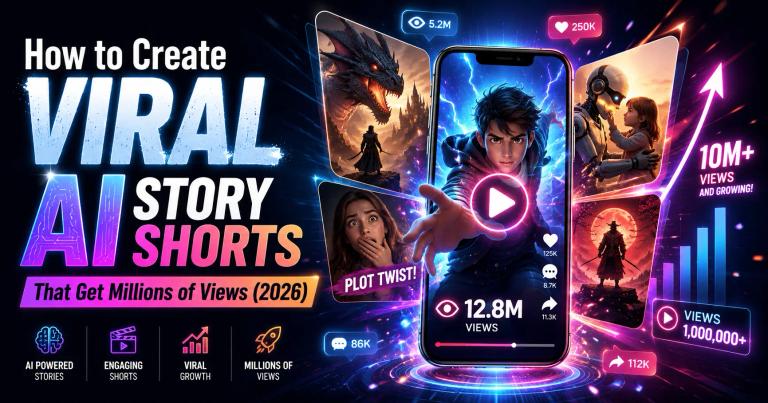 How to Create Viral AI Story Shorts That Get Millions of Views (2026)