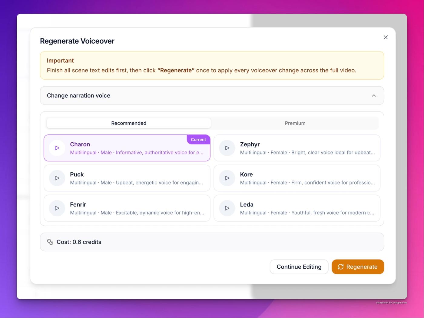 regenerate-voiceover