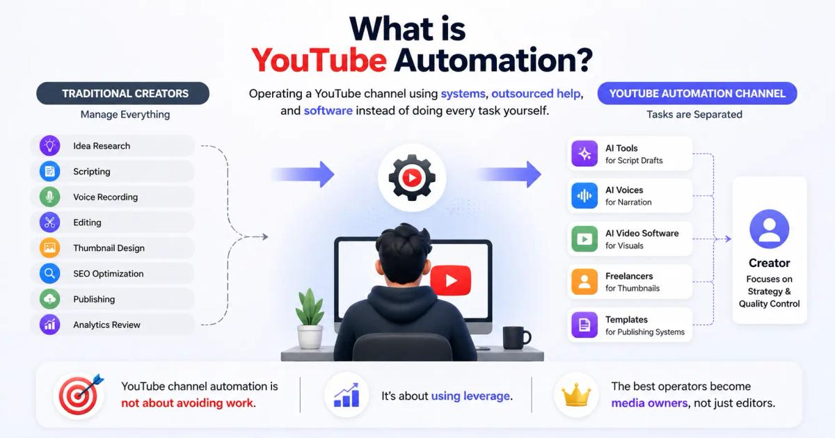 What is youtube automation