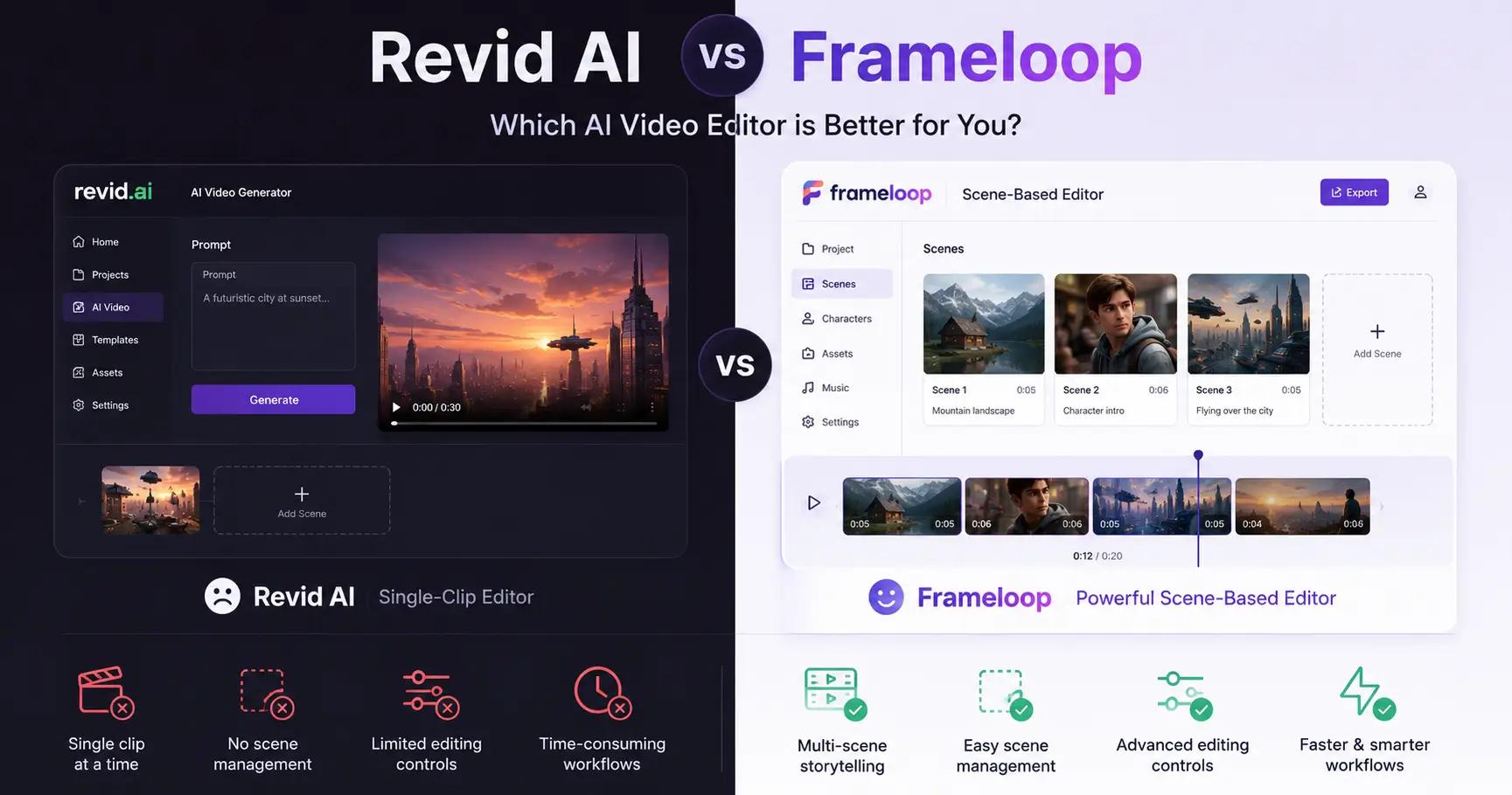 revid ai vs frameloop