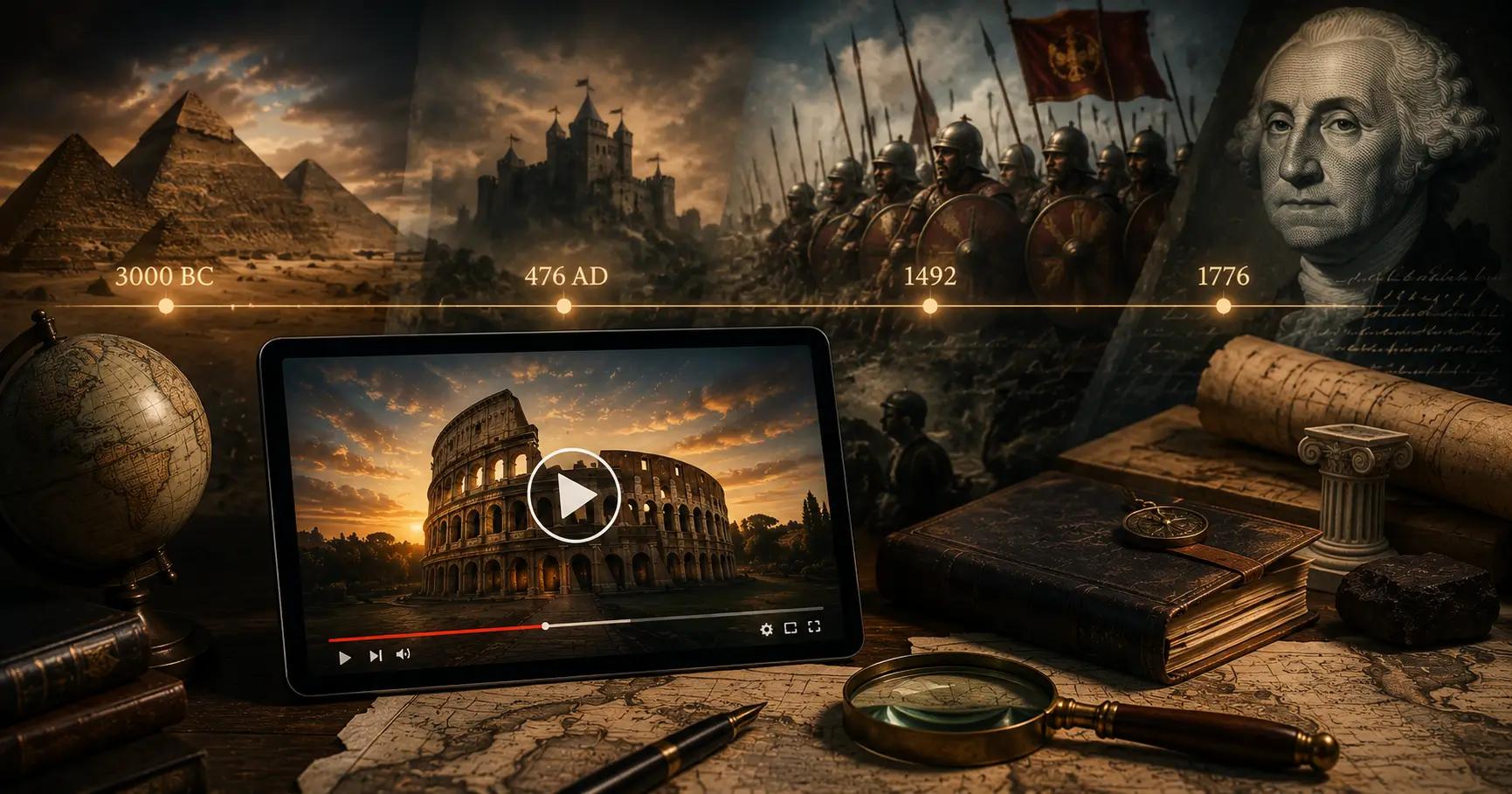 Educational history and documentary style