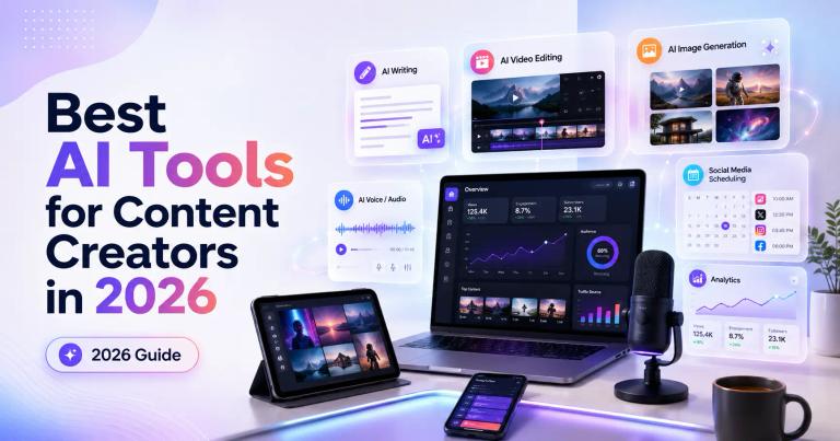 Best AI Tools for Content Creators in 2026