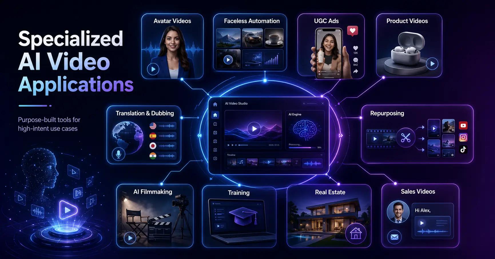 Specialized AI Video Applications