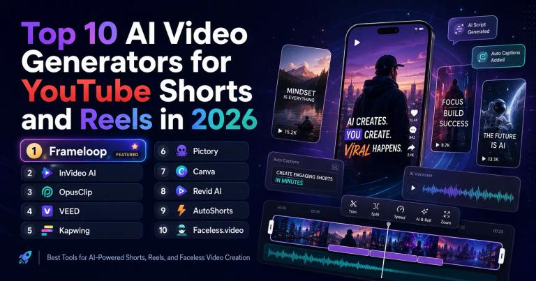 Top 10 AI Video Generators for YouTube Shorts and Reels in 2026