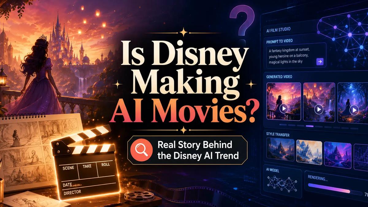 Is Disney Making AI Movies? Real Story Behind Disney AI Trend