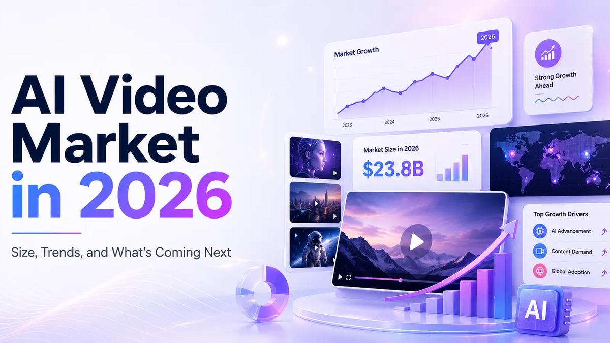 AI Video Market in 2026 Size, Trends, and What’s Coming Next