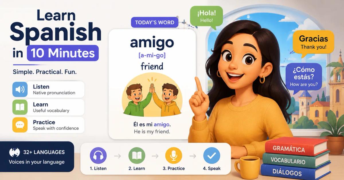 Language learning content