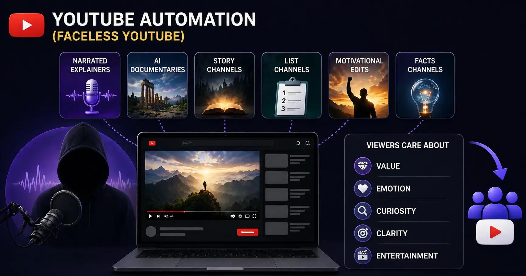 youtube automation faceless