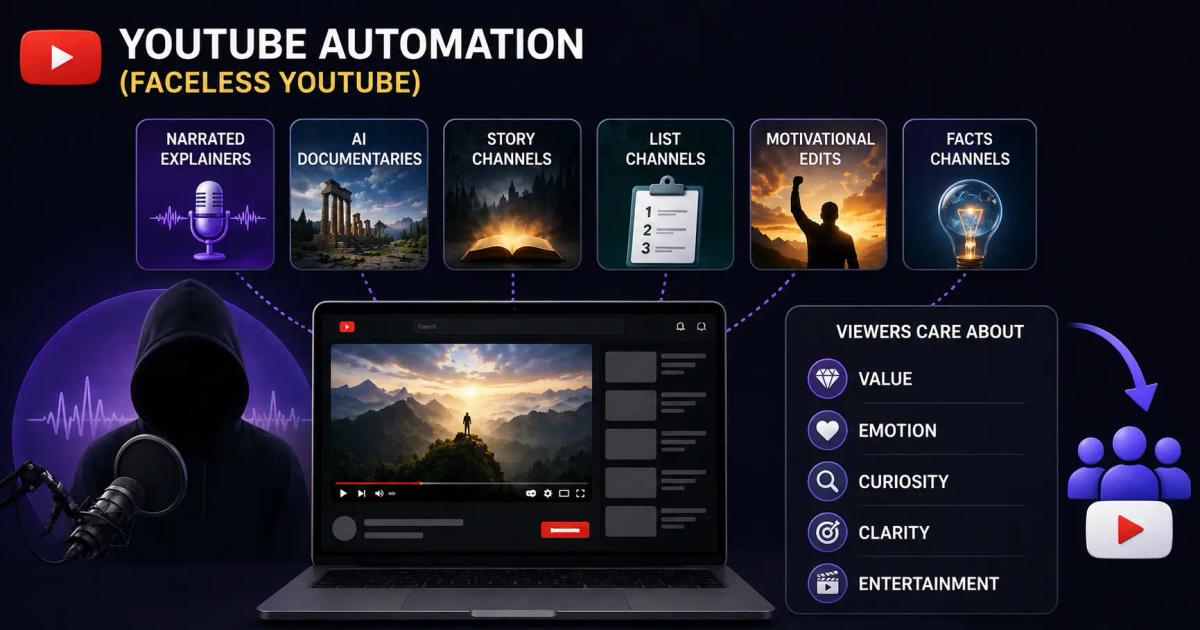 youtube automation faceless