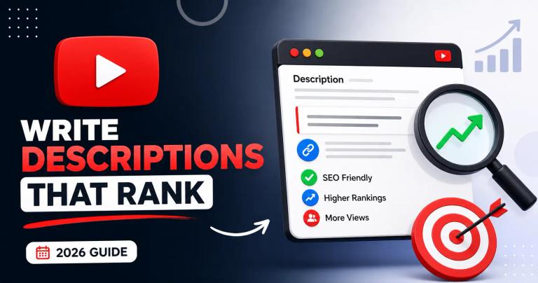 How to Write YouTube Descriptions That Rank (2026 Guide)