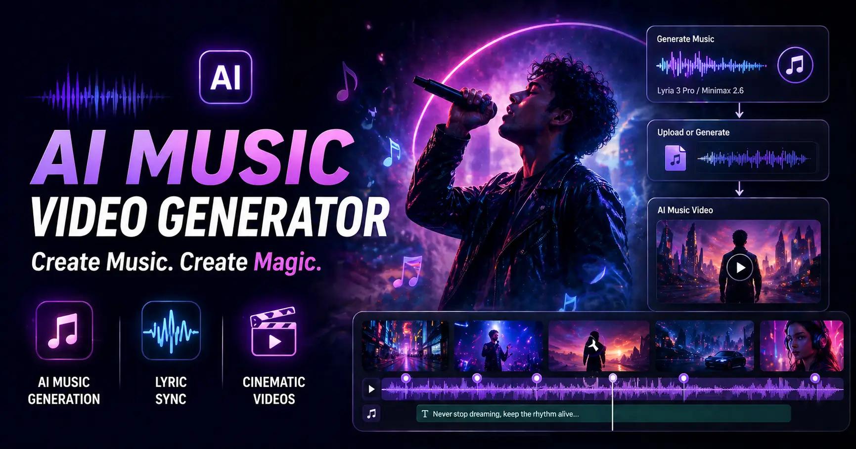 AI Music Video Generator: Create Music Videos with AI