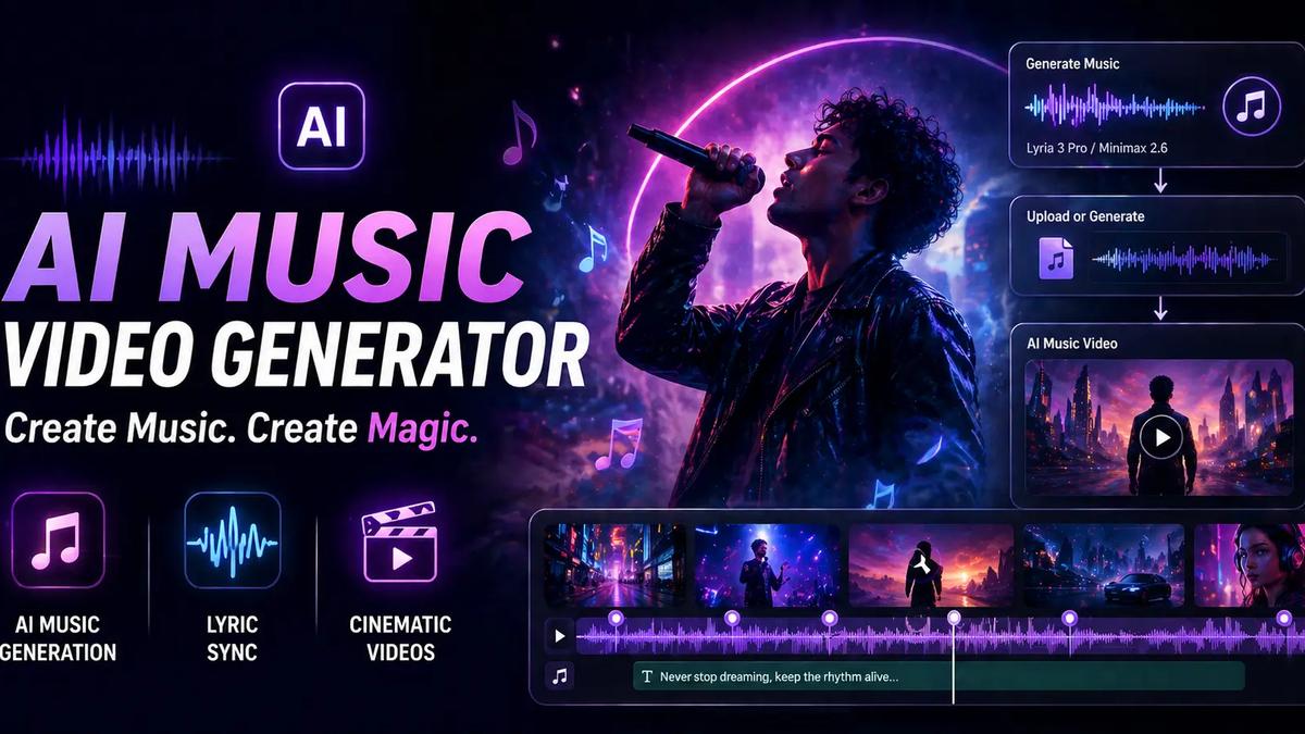 AI Music Video Generator: Create Music Videos with AI