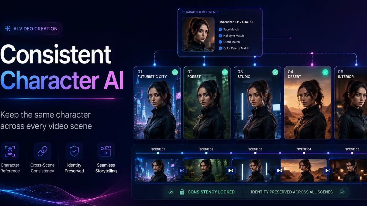 Consistent Character AI for Video Complete Guide