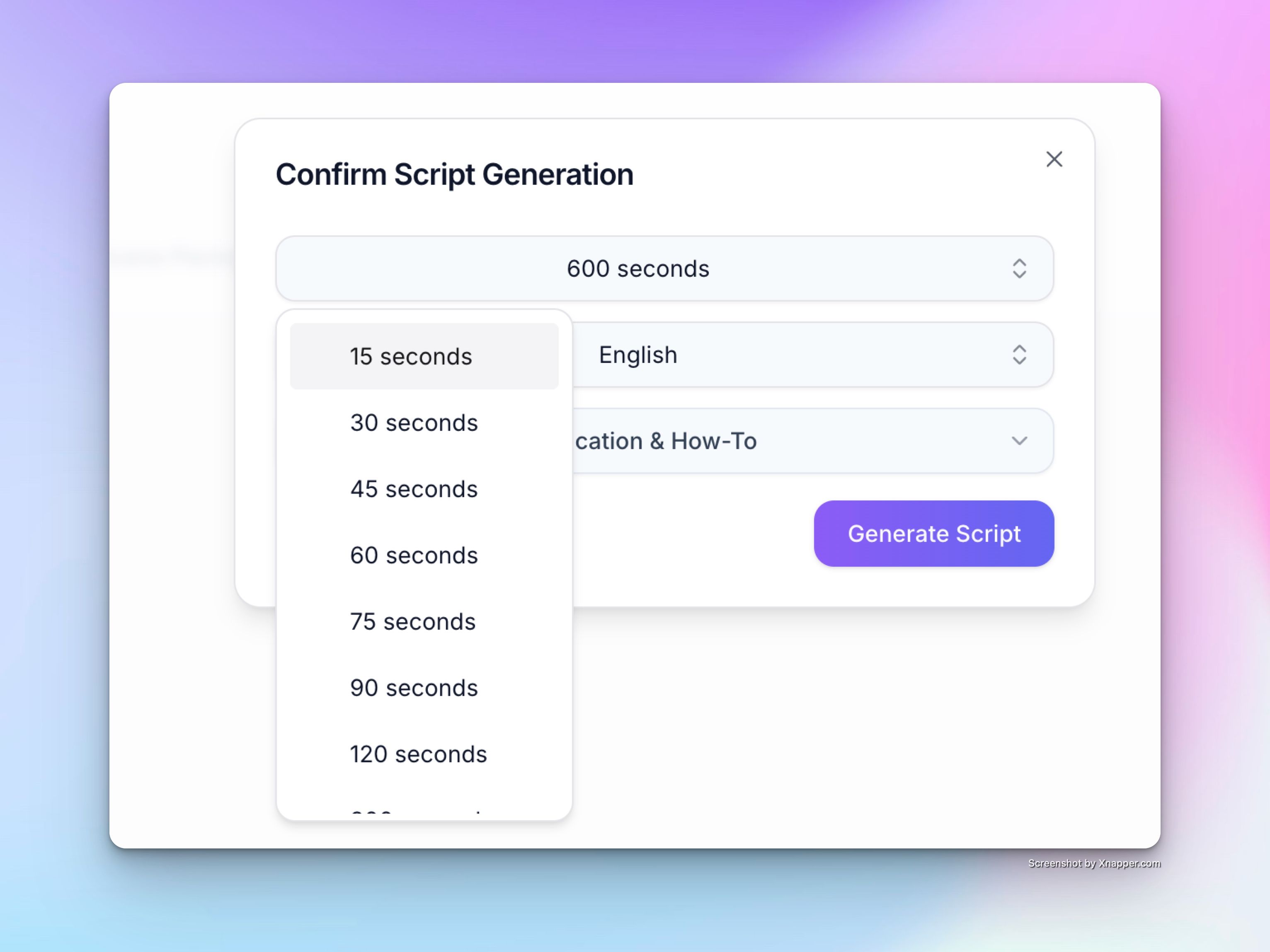 script-duration-options