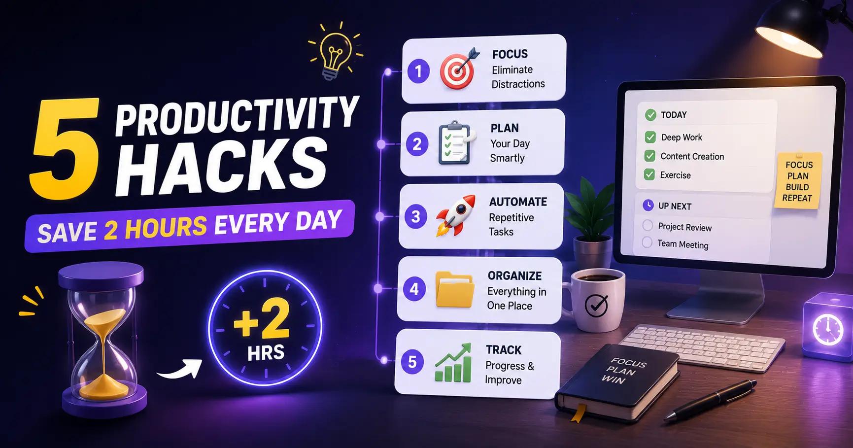 Productivity and life hacks